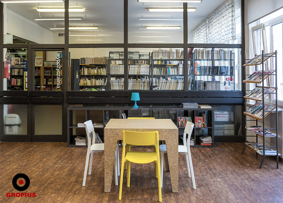 Gropius - stół biblioteczny